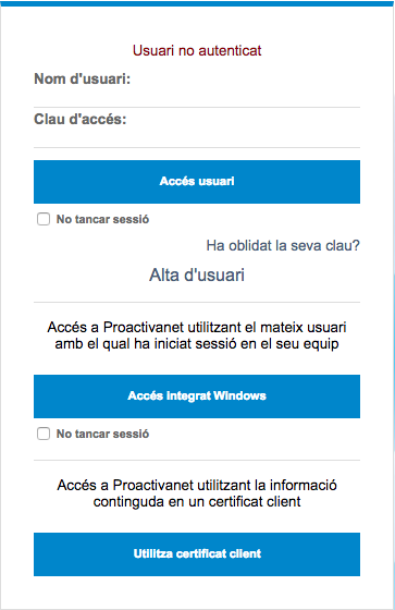 Registre ProactivaNet