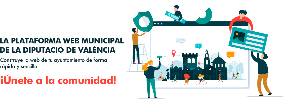 plataforma web municipal de la diputacio de valencia