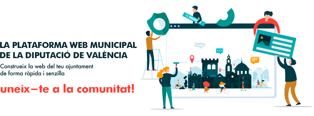 plataforma web municipal de la diputació de valencia