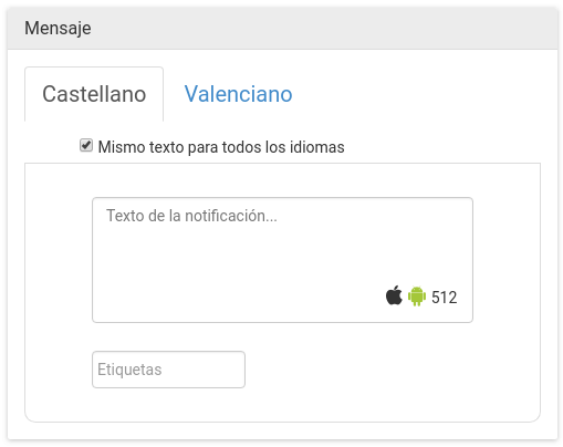 mensaje