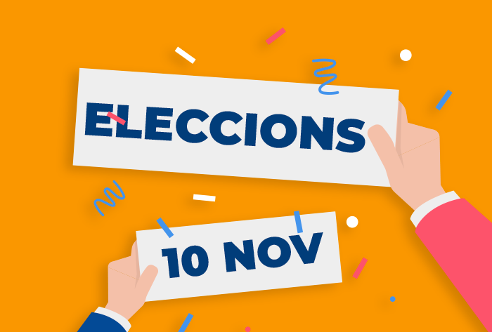 Informació eleccions generals novembre 2019 per al teu portal municipal